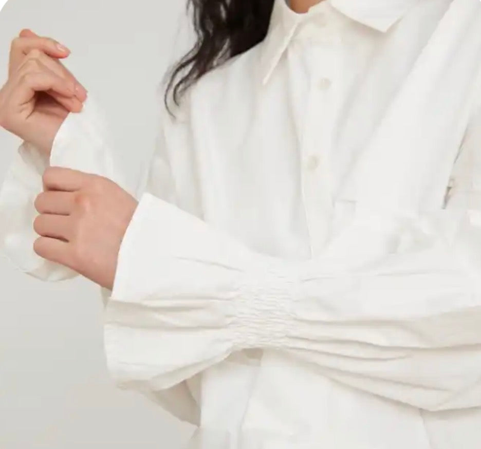 Camisa oversize blanca