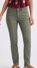 Pantalón Slim-Fit "Olive Ground" en Algodón Orgánico