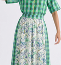Maxifalda Mix & Match – Estampado Floral y Cuadros Vichy