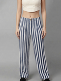 Pantalón Palazzo de Lino a Rayas – Estilo Marinero Sofisticado