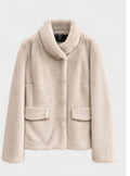 Chaquetón efecto pelo
