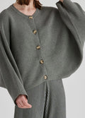 Chaqueta punto canalé